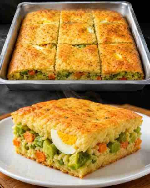 Torta de Legumes Sem Farinha
