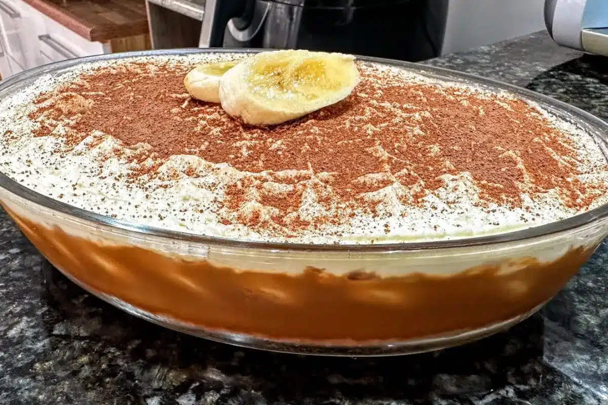 Torta Banoffee Montada na Travessa