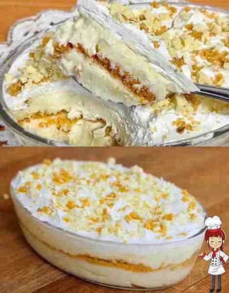 Torta Belga Cremosa