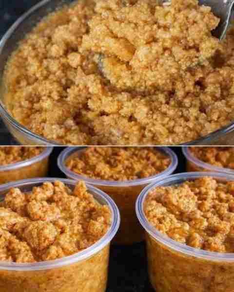 Ambrosia Caseira pronto para servir