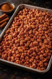 AMENDOIM CARAMELIZADO COM CANELA pronto para servir
