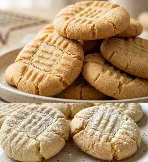 Biscoitinhos Amanteigados pronto para servir