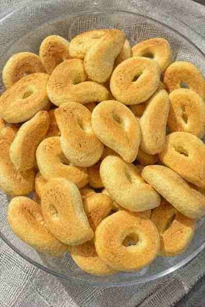 Biscoito de Maizena Simples pronto para servir