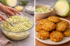 Bolinho de Repolho na Frigideira Sequinho: Técnica Infalível para Não Desmanchar