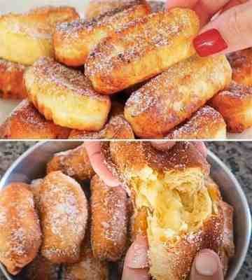 Bolinho de São Bento de polvilho e queijo, preparado no liquidificador e assado em pequenas formas.