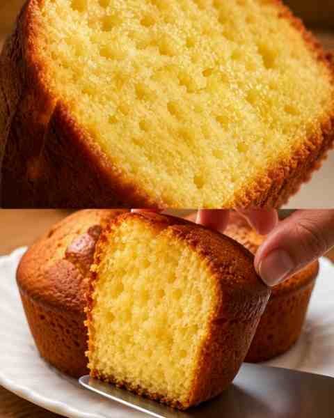 BOLO AMANTEIGADO DELICIOSO QUE DESMANCHA NA BOCA pronto para servir