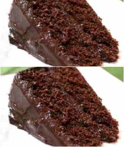 Bolo de Chocolate Simples e Molhadinho