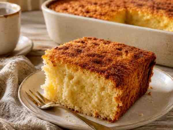 Bolo de Coco Fofinho que Derrete na Boca Caseiro