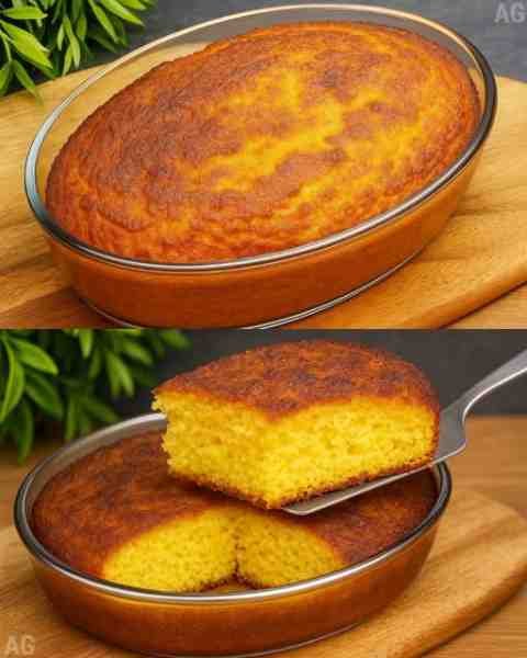 Bolo de Coco Saudável que Derrete na Boca Simples