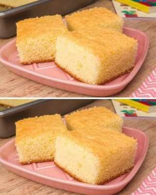 Bolo de Nada: Econômico, Fofinho e Perfeito para o Café da Tarde