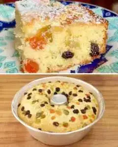 Bolo de Natal dos Anos 80: Receita Tradicional Fofinha com Frutas Cristalizadas