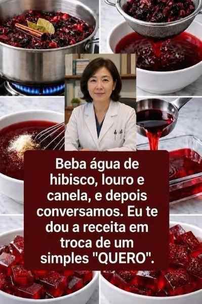 Gelatina de Hibisco com Louro e Canela: Receita Aromática para Servir Gelada
