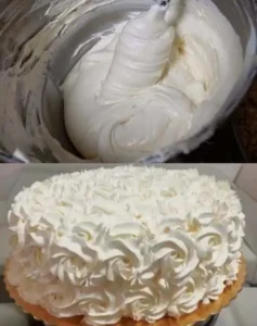 Glacê de leite em pó firme aplicado em bolo decorado