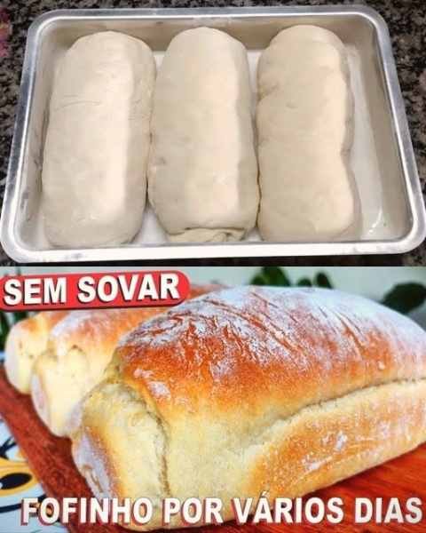 Pão Caseiro Tradicional: Fofinho, Saboroso e Perfeito para o Café