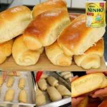 Pão de Leite Ninho Caseiro Super Fofinho: Receita Fácil e Passo a Passo Completo