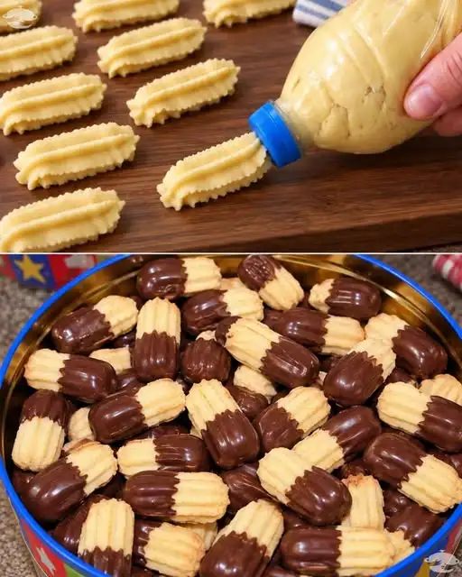 Biscoitos Amanteigados de Chocolate
