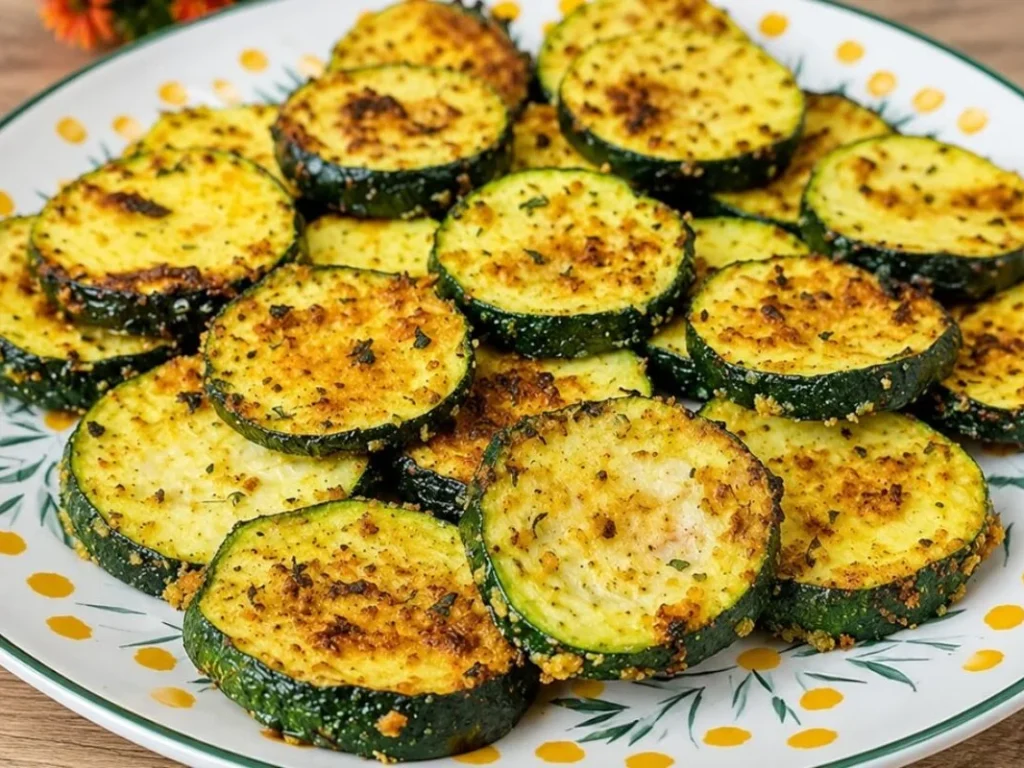 Abobrinha crocante na Air Fryer