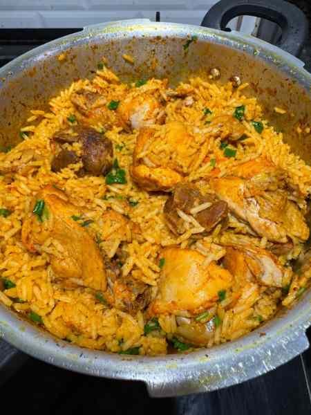 Arroz com frango