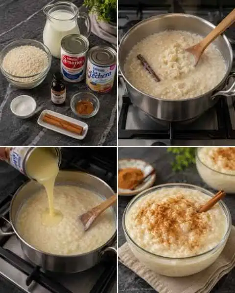Arroz-Doce Cremoso e Delicioso