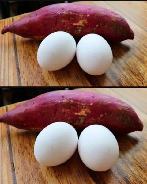 Batata-Doce com Ovos para um Café da Manhã Fácil pronto para servir