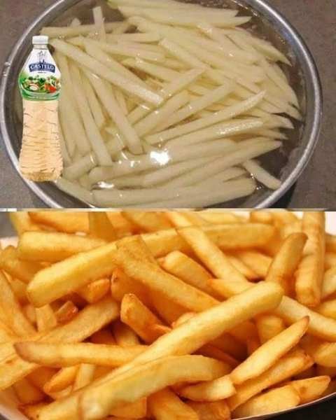 Batata Frita Sequinha e Crocante com Truque do Vinagre
