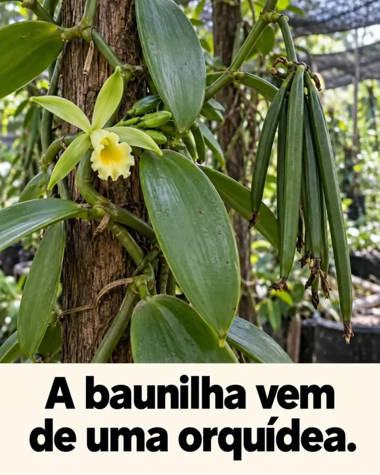 A baunilha vem de uma orquídea: conheça a planta por trás de um dos aromas mais famosos do mundo