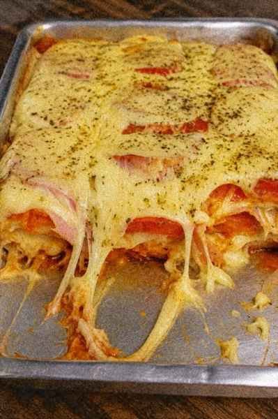 Bauru de Forno pronto para servir