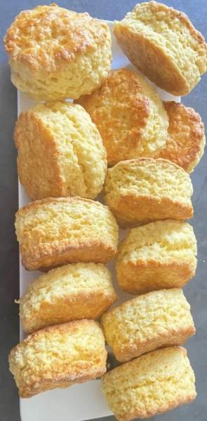 Biscoito Caseiro de Coco para o Café
