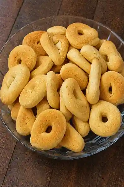 Biscoito de Maizena Simples Caseiro pronto para servir