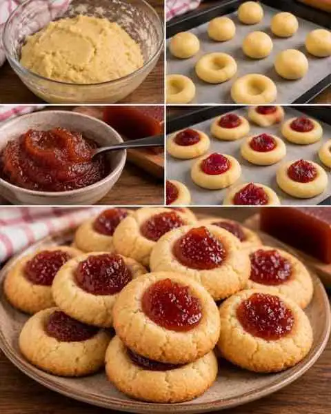 Biscoitos de Marmelo com Massa de Óleo e Baunilha