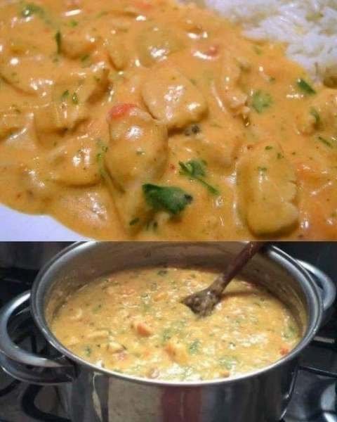 Bobó de Frango Cremoso e Fácil pronto para servir