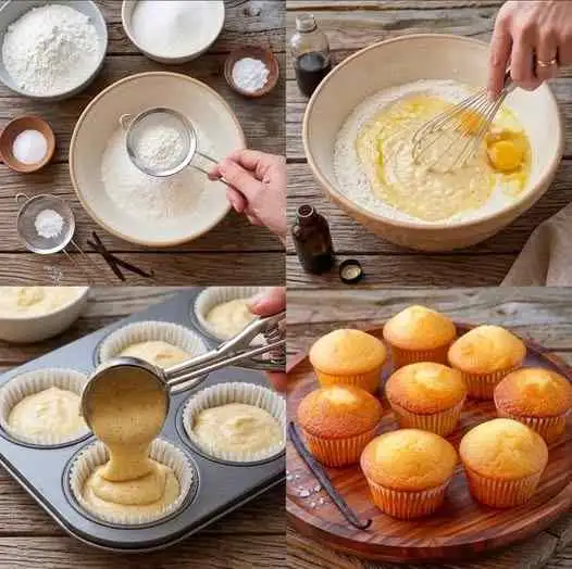 Bolinho de Baunilha