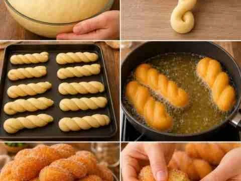 Bolinho de Chuva Espiral