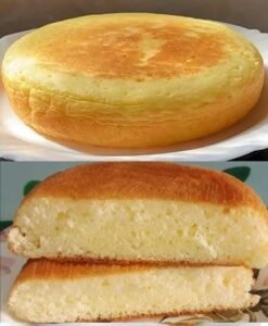 Bolinho de Maisena com Ovo Fofinho pronto para servir