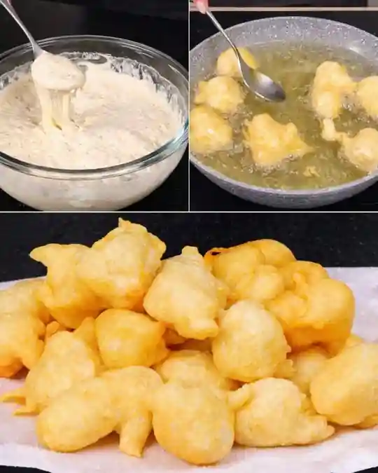 Bolinho frito de polvilho