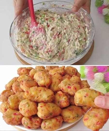 Bolinho Salgado de Legumes Fácil e Crocante