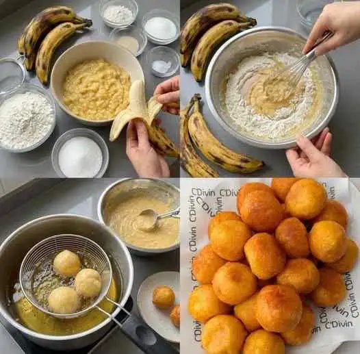 Bolinhos de Banana-da-Terra