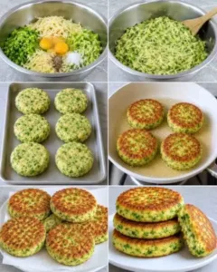 Bolinhos Saudáveis de Brócolis com Queijo