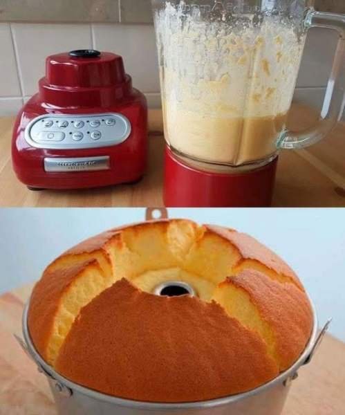 Bolo Chiffon Japonês sem Farinha de Trigo pronto para servir