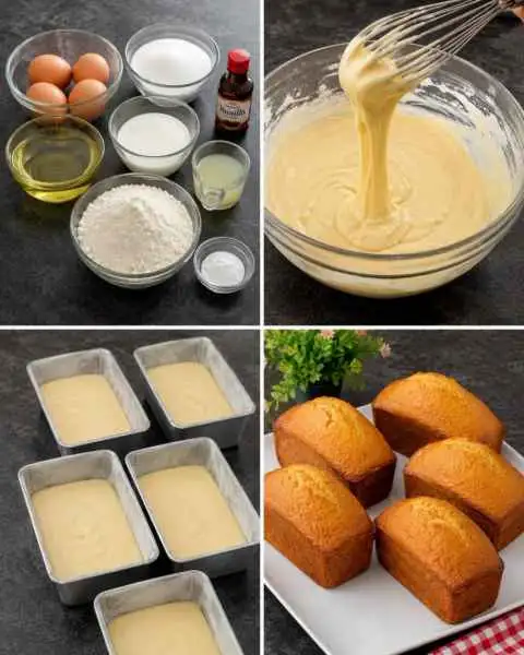 Bolo de 5 Xícaras — Passo a Passo