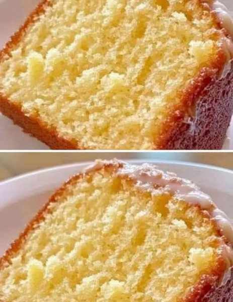 Bolo de Coco Cremoso que Fica Úmido por Dentro pronto para servir