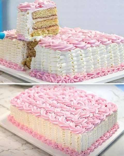Bolo de Festa Fácil pronto para servir