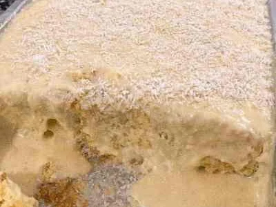 Bolo de Leite Condensado com Coco