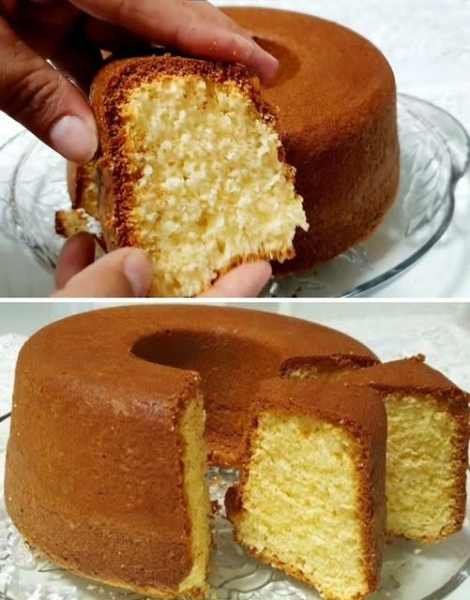 Bolo de Leite Ninho Simples pronto para servir