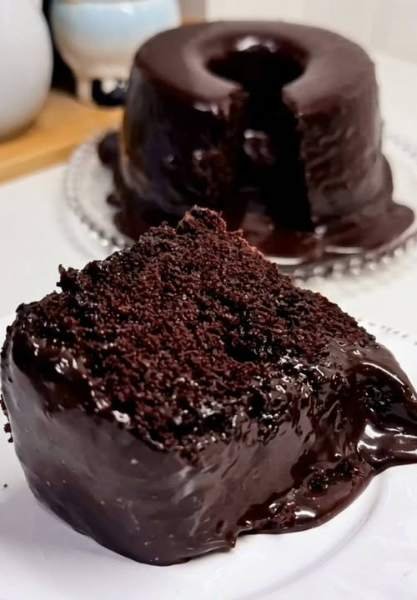Bolo de Nega Maluca Molhadinho