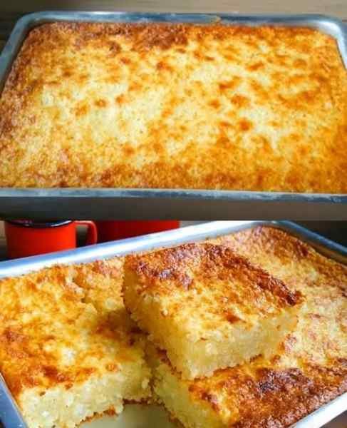 Bolo de Tapioca Granulada pronto para servir