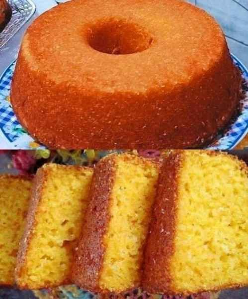 Bolo Flocão Simples e Fofinho