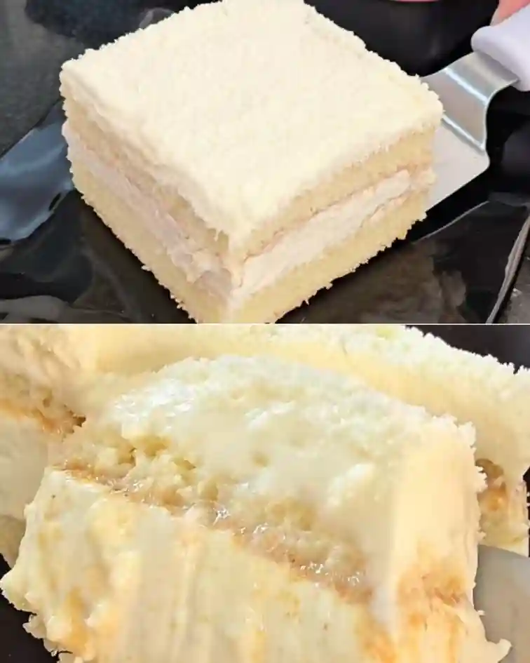 Bolo gelado de leite ninho