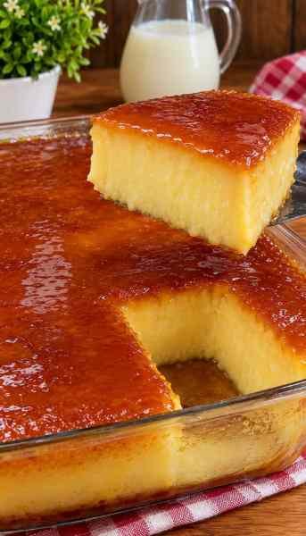 Bolo Mole de Liquidificador Cremoso Igual Pudim