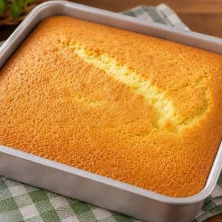 Bolo Pão de Ló Tradicional e Fofinho pronto para servir
